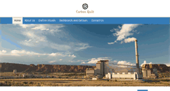 Desktop Screenshot of carbonquilt.org